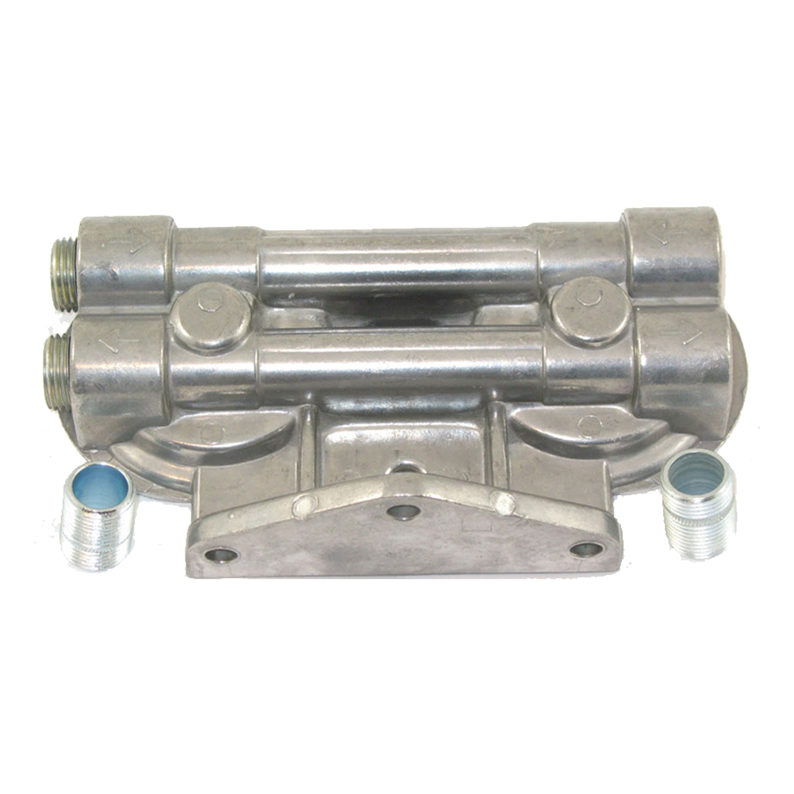 Oljefilterhållare För två oljefilter 3/4"